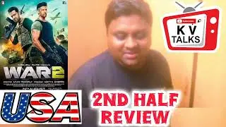 War 2 USA PREMIERE reveiw || war 2 second half Review || war 2 review || war 2 public Talk || war 2