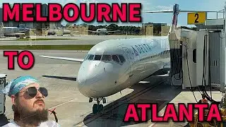 Flying out of Melbourne Florida to Atlanta on a Delta 717