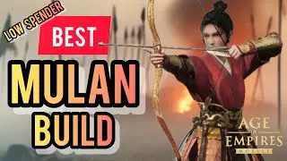 BEST Mulan Skill Setup testing AOEM   Age of Empires Mobile