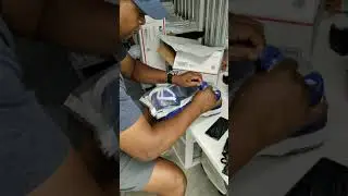packing and shipping a size 16 Nike air max sneakers