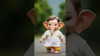 cute ganesh ji #cutebaby