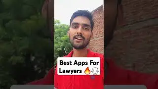 Best Apps For Lawyers 🔥⚖️ #advocate #lawyer #shorts