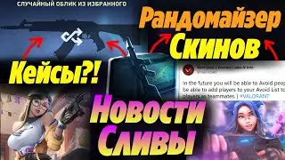 РАНДОМАЙЗЕР СКИНОВ УЖЕ в ВАЛОРАНТ - СЛИВЫ Патча 5.07 валорант?! Изменения агентов! Новости валорант