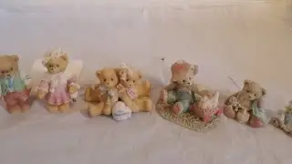 Vintage 6 Cherished Teddies Priscilla Hillman:Grandma, Grandpa,Henry,2 Teddies,Age 1󟮆.FreeP&P
