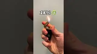 100% was crazy 🥶 #lighter #torchlighter #windprooflighter #reusablelighters