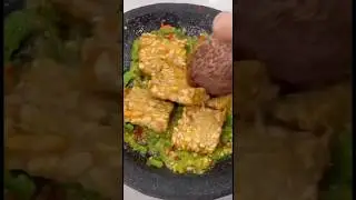 Tempe penyet sambal bawang#shorts