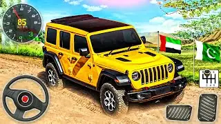 Offroad Jeep Driving Games SUV - Luxury SUV 4x4 Prado Stunts - Android GamePlay