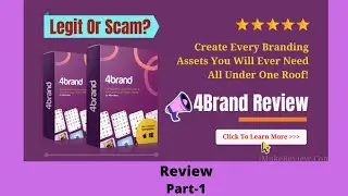 4brand -Review part-1+Bonuses legit✅ or scam❌