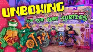 Unboxing TMNT Classic Collection Storage Shell Figures from Playmates!