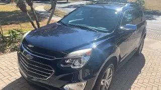 2017 Chevrolet Equinox Premier Startup Engine & In Depth Tour