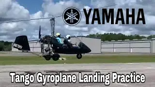 Yamaha Tango Gyroplane Landing Practice With Greg Spicola