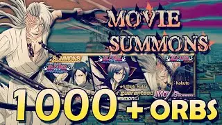 MOVIE CHARACTERS ARE BACK!Dark Rukia, Kokuto, Kusaka Summons! | Bleach Brave Souls
