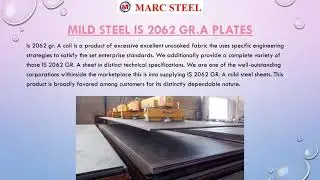 Standard Mild Steel Plate Properties and Its Uses