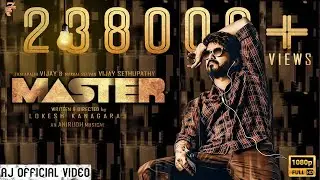 Master - Single Track | Thalapathy Vijay | Vijay Sethupathi | Anirudh | AJ musiql