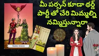 మీ పర్సన్ ని Third-Party విషయంలో నమ్మవచ్చా / Timeless Reading | General Reading 
