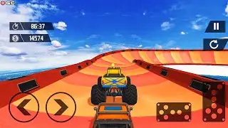 Chained Car Stunts 2020 Car Stunt Mega Ramp Games - Impossible Track Game - Android GamePlay #2