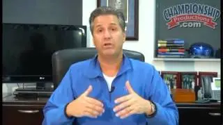 John Calipari's 2013-14 Basketball Coaches Clinic - Clip 1