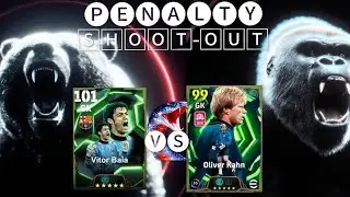 Extra Time penalty Shoot-out! #efootball #efootball2025 #pes2021 #messi #barcelona #football 