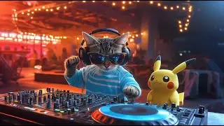 🎶 DJ MIAWW x Pikachu &ndash; LIVE Tech House Party Shockwave! ⚡🐾 | Dance Into the Electric Drop!