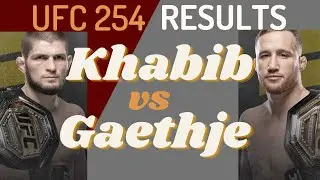 Khabib Cements Legacy: UFC 254 Results