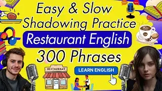 Learn Restaurant English: 300+ Phrases for Ordering Food & Dining Etiquette