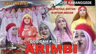 Live Qosidah : Modern ARIMBI {Purwodadi} Dlm Rangka Walimathul Khitan : Muhammad Rayvan Abdiaz