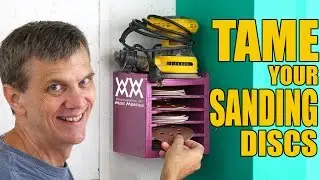 Sandpaper Organizer | Shop Project