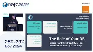 Hacking MySQL for Big Data at DefCamp 2024