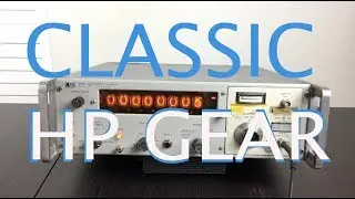 HP 5245L Nixie Tube Counter Demo & Teardown