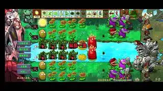 Plants Vs Zombies Fusion Pool Level 3-4 (Highest Difficulty) 