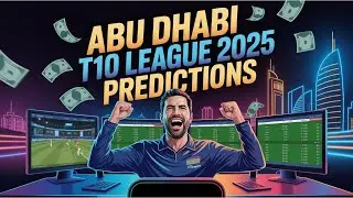 Abu Dhabi T10 League Predictions I T10 League Predictions I Cricket Trading in T10 League 2025