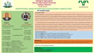 Webinar on Bio-pesticides: Green Technology in Sustainable Agriculture
