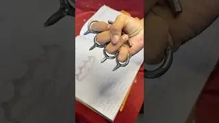 Making knuckle Duster punch | knuckle fighter #diy #art #shortvideo #viralvideo