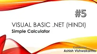Simple Calculator Program in Visual Basic .net