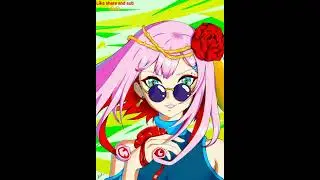 How to make vivid art/illustration #shorts #youtubeshorts #taktopdestiny #howto #animeart #mappa