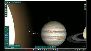 Algodoo Solar System