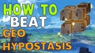 Как ЛЕГКО победить Гео Гипостазис в Genshin Impact (бесплатная игра)! (Обновление 1.1)