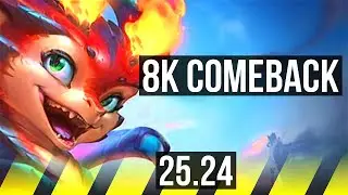 SMOLDER & Alistar vs JINX & Nautilus (ADC) | 8k comeback | KR Master | 25.24