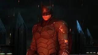Демонстрация костюма Бэтмена и игрового процесса (Arkham Knight)