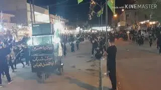 موكب زنجيل ابا الفضل العباس أهالي بلد
