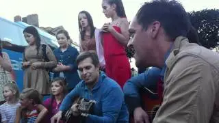 Paper Route - A hilarious impromptu performance of Only Words (Live from The Spire, Dublin)