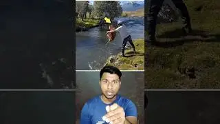ভেড়াগুলোকে নদীতে ছুঁড়ে ফেলা হচ্ছে? 😱 আসল সত্য জানলে চমকে যাবেন! #shorts