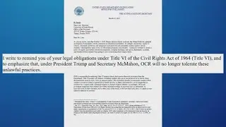 Department of Education sends civil rights letters to USF, University of Tampa