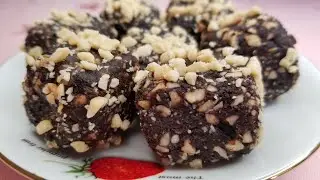 Конфеты из фиников и арахиса / Date and peanut candy