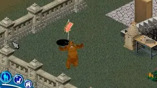 The Sims 1: Claire the Bear (honey & angry bees)