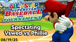 Spectating a BANGER Baseball League Match!