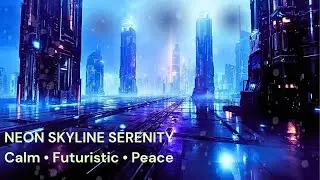Neon Skyline Serenity &ndash; Futuristic City Ambience