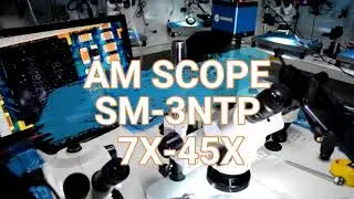 ESPECIAL DE MICROSCOPIOS AMSCOPE 5 MODELOS  VÍDEO 9 DE 10