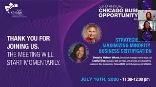 Strategies for Maximizing Minority Business Certification #CBOF53