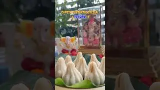 GANESH CHATURTHI SPECIAL UKDICHE MODAK RECIPE💙 #shorts #modak #ganeshchaturthi #festiverecipes
